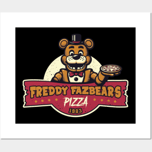 Five Nights at Freddys - Freddy Fazbear's Pizza 1983 Posters and Art